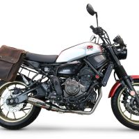 Esapament GPR compatibil cu Yamaha Xsr 700 2021  Sistem complet de evacuare Racing,Deeptone Inox