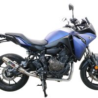 Esapament GPR compatibil cu Yamaha Tracer 700 GT 2019  Sistem complet de evacuare Racing,Deeptone Inox
