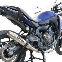 Esapament GPR compatibil cu Yamaha Tracer 700 GT 2019  Sistem complet de evacuare Racing,Deeptone Inox