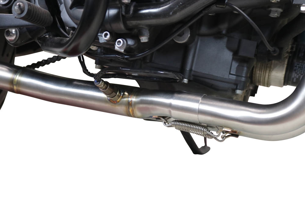 Esapament GPR compatibil cu Yamaha Mt-07  2021 Sistem complet de evacuare legal omologat, inclusiv db killer și catalizator detașabil,Furore Evo4 Poppy