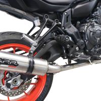 Exhaust compatible with Yamaha R7 2021-2025, M3 Inox , Racing full system exhaust, including removable db killer