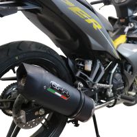 Esapament GPR compatibil cu Yamaha Sniper 150 2021 Sistem complet de evacuare Racing, inclusiv db killer detașabil,Furore Nero