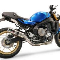 Exhaust compatible with Yamaha XSR900 2022-2024, M3 Inox , Homologated legal full system exhaust, including removable db killer and catalyst