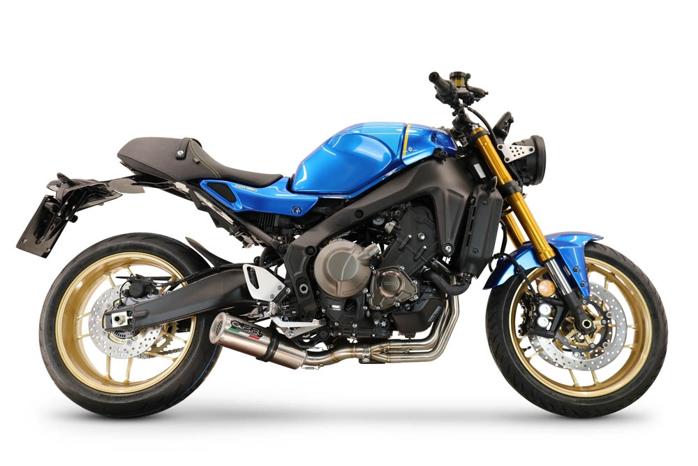 Exhaust compatible with Yamaha XSR900 2022-2024, M3 Inox , Racing full system exhaust, including removable db killer