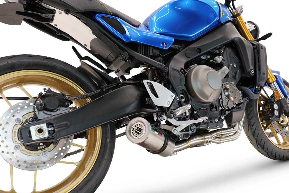 Exhaust compatible with Yamaha XSR900 2022-2024, M3 Inox , Racing full system exhaust, including removable db killer