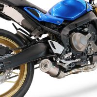 Exhaust compatible with Yamaha XSR900 2022-2024, M3 Inox , Racing full system exhaust, including removable db killer