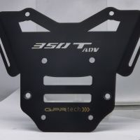Top case GPR TECH  Zontes 350 T2 ADV 2022/2024 e5 Zwart Topcase din aluminiu, culoare neagră, cu placă specifică inclusă Capacitate 45 litri.