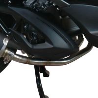 Exhaust compatible with Zontes M 310 2021-2024, Evo4 Road Inox, Homologated legal full system exhaust, including removable db killer and catalyst
