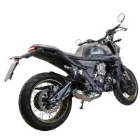 Exhaust compatible with Zontes 350 GK 2022-2024, Ultracone, Racing full system exhaust, including removable db killer