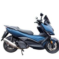 Exhaust compatible with Zontes M 125 2022-2024, Pentaroad Inox, Homologated legal full system exhaust, including removable db killer and catalyst