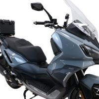 Top case GPR TECH  Sym ADX 300 2024/2026 e5 Plus Zwart Topcase din aluminiu, culoare neagră, cu placă specifică inclusă Capacitate 26 litri.