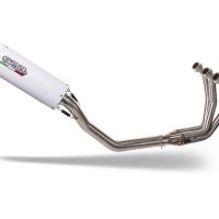 Esapament GPR compatibil cu Triumph Daytona 660 2023 Sistem complet de evacuare legal omologat, inclusiv db killer și catalizator detașabil,Albus Evo4