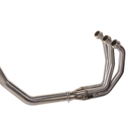 Exhaust compatible with Yamaha Mt-09 Tracer 900 2017-2020, Satinox , Homologated legal full system exhaust, including removable db killer and catalyst