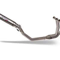 Esapament GPR compatibil cu Triumph Daytona 660 2023  Sistem complet de evacuare Racing,Deeptone Inox