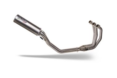 Exhaust compatible with Yamaha Mt-09 Tracer 900 2015-2016, M3 Inox , Homologated legal full system exhaust, including removable db killer