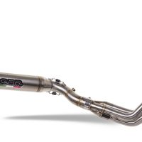 Esapament GPR compatibil cu Triumph Trident 660 2021  Sistem complet de evacuare Racing,Deeptone Inox