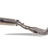 Exhaust compatible with Yamaha Mt-09 Tracer 900 2015-2016, M3 Inox , Homologated legal full system exhaust, including removable db killer