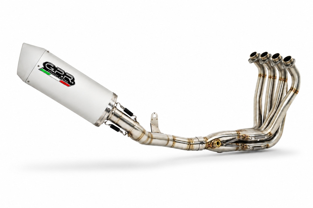 GPR exhaust compatible with Kawasaki Z 900 2020-2020, Albus Evo4, Homologated legal full system exhaust, including removable db killer and catalyst 