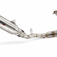 Esapament GPR compatibil cu Kawasaki Z 900 2021 Sistem complet de evacuare legal omologat, inclusiv db killer și catalizator detașabil,Furore-X Inox