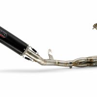 GPR exhaust compatible with Honda Cbr 1000 RR 2008-2013, M3 Black Titanium, Racing full system exhaust, including removable db killer 