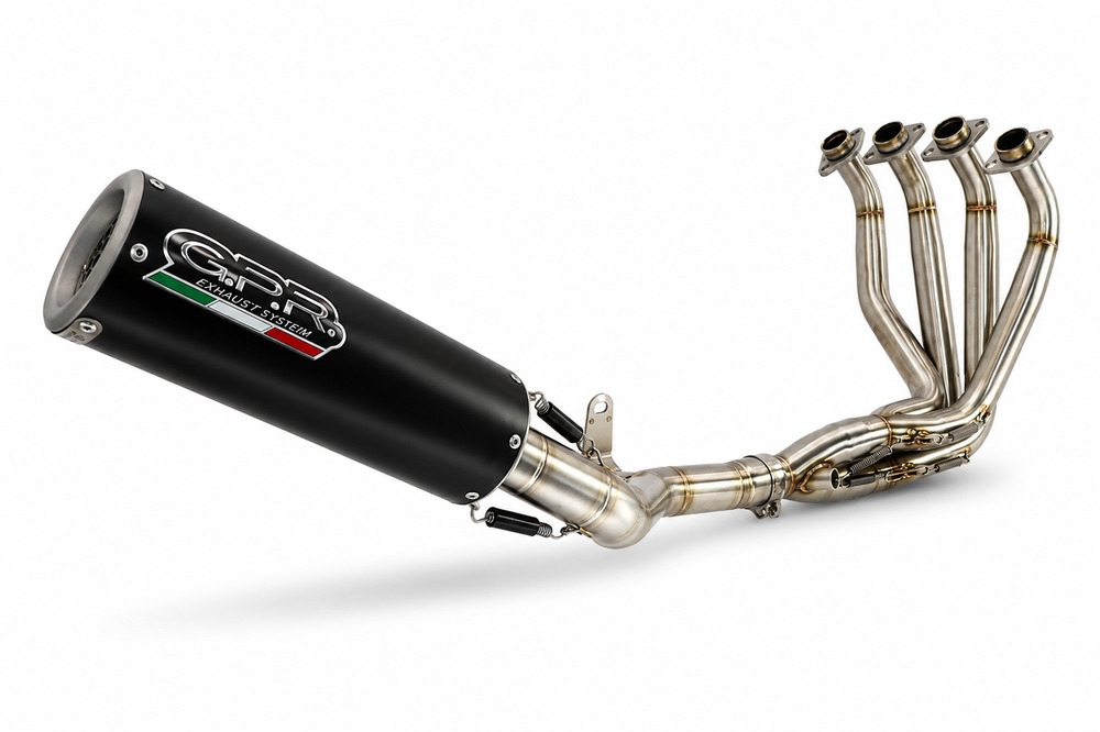 Esapament GPR compatibil cu Suzuki GSX-S950 2021 Sistem complet de evacuare Racing, inclusiv db killer detașabil,M3 Black Titanium