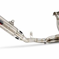 GPR exhaust compatible with Honda Cb 650 F 2014-2016, M3 Inox , Homologated legal full system exhaust, including removable db killer 
