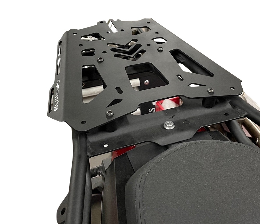 Top case GPR TECH  Voge 525DSX 2025/2026 e5 Zwart Topcase din aluminiu, culoare neagră, cu placă specifică inclusă Capacitate 35 litri.