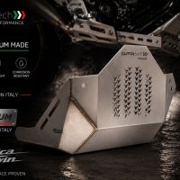 TECH ile uyumlu  Honda Crf 1100 L Africa Twin 2024/2026 e5 plus Placă de protecție din titan 