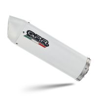 Exhaust compatible with Ajp PR 5 2015-2018, Albus Ceramic, Homologated legal slip-on exhaust including removable db killer and link pipe