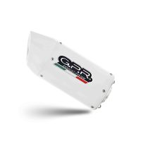 Esapament GPR compatibil cu Ktm Rc 390 2022 Evacuare slip-on omologata, inclusiv db killer detașabil și cot de legătură,Albus Evo4