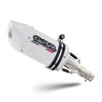 Esapament GPR compatibil cu Ktm Rc 390 2022 Evacuare slip-on omologata, inclusiv db killer detașabil și cot de legătură,Albus Evo4