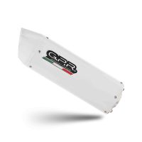 Esapament GPR compatibil cu Ktm Rc 390 2015 Evacuare slip-on omologata, inclusiv db killer detașabil, cot de legătură și catalizator,Albus Ceramic