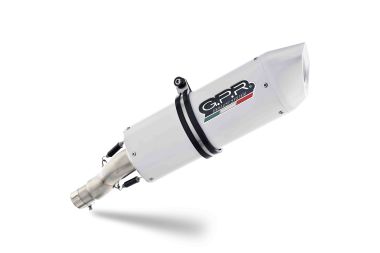 Exhaust compatible with Ktm Enduro 690 R 2007-2016, Albus Ceramic, Homologated legal full system exhaust, including removable db killer