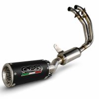 GPR exhaust compatible with Aprilia RS 660 2021-2024, M3 Black Titanium, Racing full system exhaust, including removable db killer 