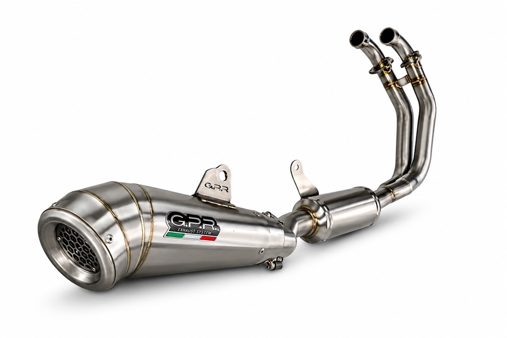 GPR exhaust compatible with Aprilia RS 660 2021-2024, Powercone Evo, Racing full system exhaust, including removable db killer 