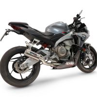 GPR exhaust compatible with Aprilia TUONO 660 2021-2024, M3 Inox , Homologated legal full system exhaust, including removable db killer and catalyst 