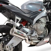 GPR exhaust compatible with Aprilia TUONO 660 2021-2024, M3 Inox , Homologated legal full system exhaust, including removable db killer and catalyst 