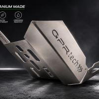 GPR TECH compatible with  Benelli Trk 502 X 2017/2020 e4 GPR TECH Titanium Skid plate 