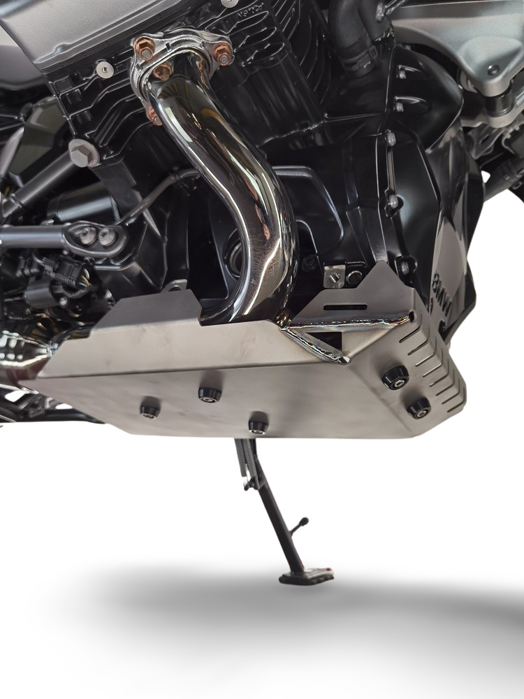 TECH ile uyumlu  Bmw R 1200 Gs Adventure 2010/2013  Placă de protecție din titan 