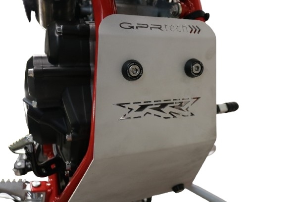 TECH ile uyumlu  Beta RR 125 4T Enduro LC 2021/2023 e5  Placă de protecție din titan 