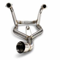 GPR exhaust compatible with Bmw R 1200 Gs -Adventure 2010-2012, Albus Ceramic, Homologated legal full system exhaust, including removable db killer 