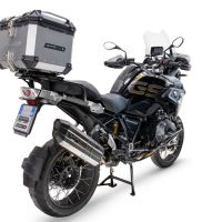 Top case GPR TECH  Bmw R 1250 Gs 2019/2020 e4 Zilver Topcase din aluminiu, culoare argintie, cu placă specifică inclusă Capacitate 35 litri.