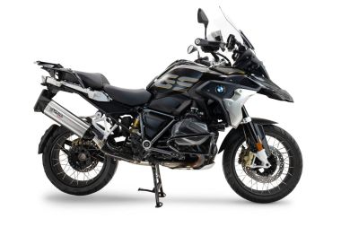 Esapament GPR compatibil cu Bmw R 1250 Gs -Adventure 2021 Evacuare slip-on omologata, inclusiv db killer detașabil și cot de legătură,Furore-X Titanio