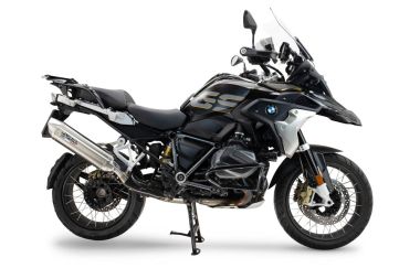 Esapament GPR compatibil cu Bmw R 1250 Gs -Adventure 2019 Evacuare slip-on omologata, inclusiv db killer detașabil și cot de legătură,Furore-X Acciaio Inox