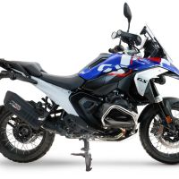 Esapament GPR compatibil cu Bmw R 1300 R / RS 2025 Evacuare slip-on omologata, inclusiv db killer detașabil și cot de legătură,Hyper Sonic Black Titanium