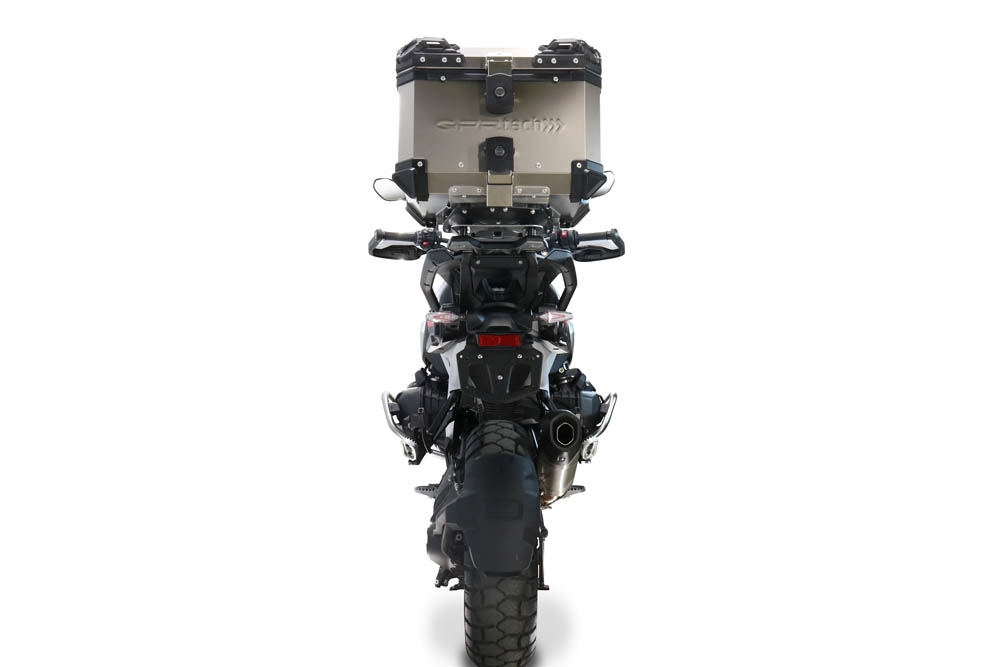  Bmw R 1300 GS 2024/2026 GPR TECH Top case in Titanium , Titanium Natural color with specific plate included Capacity 35 LT.