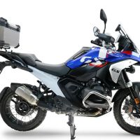  Bmw R 1300 GS 2024/2026 GPR TECH Top case in Titanium , Titanium Natural color with specific plate included Capacity 55 LT.