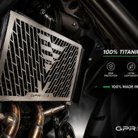 GPR TECH compatible with  Voge 500R 2021/2024 e5 GPR TECH Titanium radiator guard  
