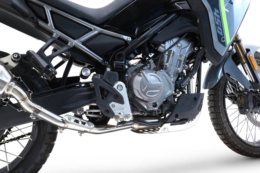 Esapament GPR compatibil cu Cf Moto 450 MT 2024 Teava decatalizator,Decatalizzatore