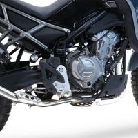 Esapament GPR compatibil cu Cf Moto 450 MT 2024 Teava decatalizator,Decatalizzatore